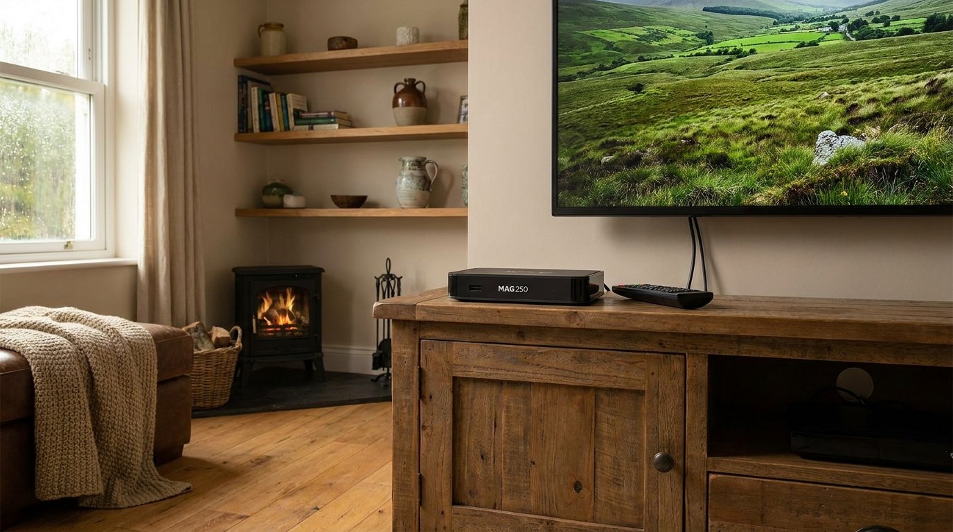 MAG 250 / MAG 322 / MAG 420 streaming IPTV Ireland Subscription
